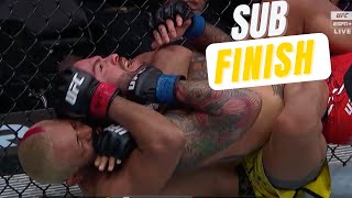 Fegeuiredo Smothers Garbrandt Until Submission [upl. by Llerraj651]