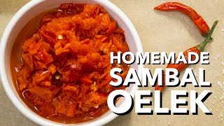 Homemade Sambal Oelek [upl. by Guimar]