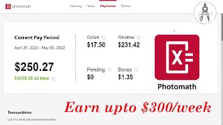 Photomath Earn money online [upl. by Sivrad]