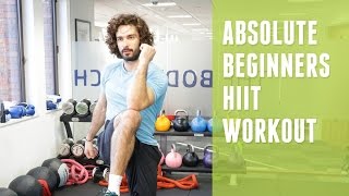 Absolute Beginners HIIT Workout  The Body Coach  Joe Wicks [upl. by Anitsud]