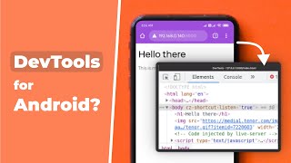 DevTools for Android 🤔 Setting up Chrome Remote Debugging [upl. by Marras466]