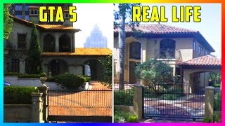 GTA 5 Locations In Real Life  Comparing Los Santos VS Los Angeles amp How IDENTICAL They Are GTA V [upl. by Aticilef]