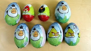 Angry Birds Surprise Chocolate Eggs [upl. by Kalk]