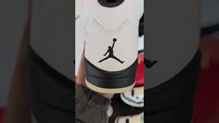 AIR JORDAN 5 BLACK AND WHITE QUICK LOOK‼️👀🔥 [upl. by Gardia]