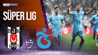 Besiktas vs Trabzonspor  SÜPER LIG HIGHLIGHTS  10162022  beIN SPORTS USA [upl. by Broddie]