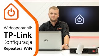 Konfiguracja wzmacniacza sygnału WiFi marki TPLink  Eltrox [upl. by Naitsirhk]