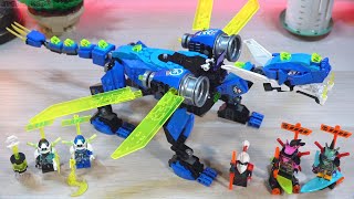 Build ⏩ LEGO Ninjago Jays Cyber Dragon 71711 [upl. by Jeminah]