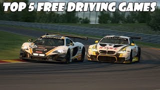 Top 5 Free Driving Games on Steam [upl. by Atnima]