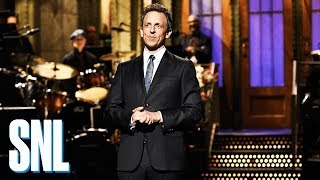 Seth Meyers Monologue  SNL [upl. by Aiduan]