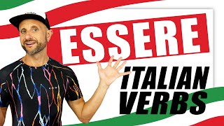 Italian Verb Conjugation ESSERE in 4 Tenses  Italian Past Tense Future amp more [upl. by Rashida]