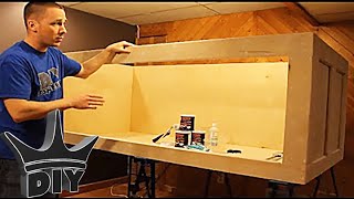 HOW TO Build a plywood aquarium  Part 1  Building the tank TUTORIAL [upl. by Einnhoj709]