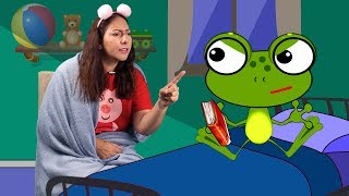 Sapo Zé NÃO QUER DORMIR  Historia Infantil [upl. by Laurel]