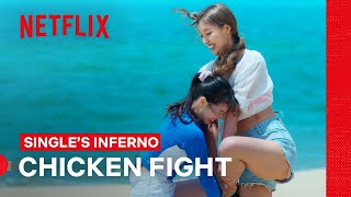 Chicken Fight 🐔  Single’s Inferno  Netflix Philippines [upl. by Tammy162]