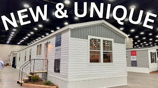 NEW single wide mobile home with quotCRAZYquot layout Prefab House Tour [upl. by Kitchen]