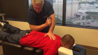 Severe Lower Back Pain amp Sciatica Follow Up Adjustment at Advanced Chiropractic Relief [upl. by Goran37]