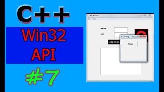 Windows GUI Programming with CC  Win32 API   Part 7  Dialogs Modal and Modeless [upl. by Attenwad]