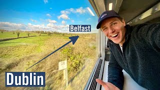 Irelands Stunning CrossBorder Train  Dublin to Belfast [upl. by Chance495]