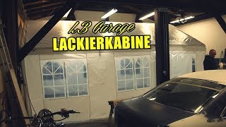 Low Budget Lackierkabine für die Halle [upl. by Adamik]