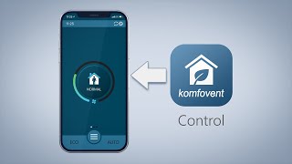 How to connect DOMEKT unit to quotKOMFOVENT Controlquot app EN [upl. by Anippesuig]