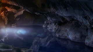 Water Sounds In Cave  For Relaxing Sleeping Studying Meditation  White Noise [upl. by Airet]