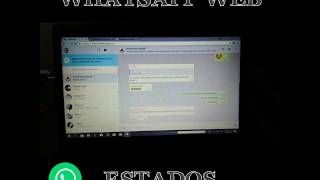 Como ver estados en WhatsApp Web [upl. by Baoj]