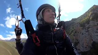 Deadly paragliding collision accident [upl. by Nisa]