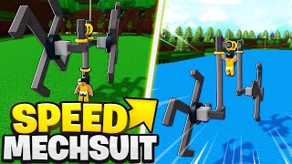 TUTORIAL How to build a SPEED MECH in Build a Boat  ROBLOX [upl. by Notyep145]