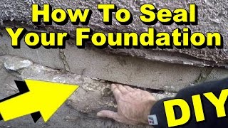 Exterior Waterproofing How To Seal Your Foundation DIY [upl. by Anilecram]