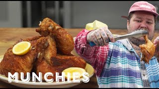 How To Make Flourless Fried Chicken with Matty Matheson [upl. by Sollars]