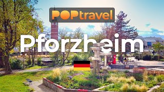 Walking in PFORZHEIM  Germany 🇩🇪 4K 60fps UHD [upl. by Leakcim887]