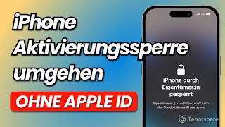 iCloud Sperre entfernen  iPhone Aktivierungssperre ohne Apple ID umgehen 2025 [upl. by Aneladdam]