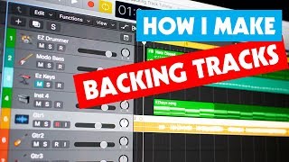 How I Make My Backing Tracks  Tutorial for Guitarists  Software I Use [upl. by Carlina544]