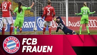 FCBFrauen  VfL Wolfsburg 02  Highlights DFBPokal Viertelfinale [upl. by Mukul]