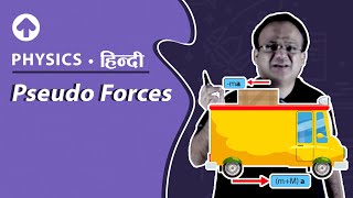 Pseudo Forces  Hindi  Physics [upl. by Addiego]