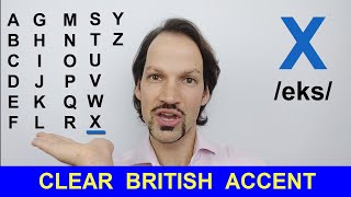 How To Pronounce The English Alphabet BRITISH PRONUNCIATION [upl. by Harragan]