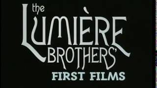 The Lumiere Brothers  First films 1895 [upl. by Eatnad]