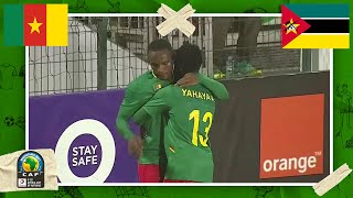 Cameroon vs Mozambique  AFCON U20 HIGHLIGHTS  2202021  beIN SPORTS USA [upl. by Kellyann]