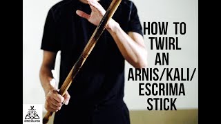 How to Twirl an ArnisEscrimaKali Stick [upl. by Einalem]