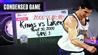 Webber and Peja Keep Kings Alive in 2000 Playoffs  4302000 [upl. by Horner]