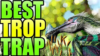 ARK HOW TO TAME A TROPEOGNATHUS  NO NONSENSE EASY CHEAP TROP TRAP  ARK SURVIVAL EVOLVED [upl. by Tomchay]