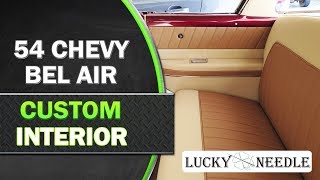 Chevy Bel Air Custom Interior  Auto Upholstery [upl. by Ibib]