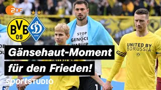 Borussia Dortmund – Dynamo Kiew Highlights  Benefizspiel  sportstudio [upl. by Cacilie]