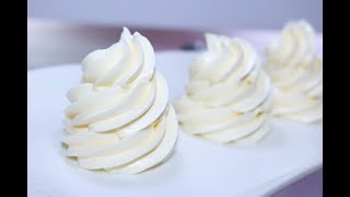 3INGREDIENT SUPER STABLE BUTTERCREAM RECIPE PLUS HOW TO COLOR BUTTERCREAM  REUPLOAD [upl. by Nael]