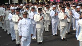 Parade  Festival Musiques militaires Saumur 2015 [upl. by Brenner956]