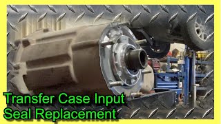 4x4 Transfer Case Input Seal Replacement [upl. by Kila]