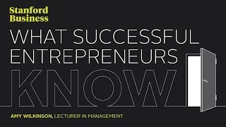 What Successful Entrepreneurs Know [upl. by Byler877]