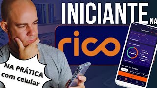 TUTORIAL da CORRETORA RICO para INICIANTES [upl. by Auburn72]