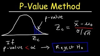 PValue Method For Hypothesis Testing [upl. by Isis315]