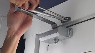 How to Install Onarway Hydraulic Door Closer and Review [upl. by Morlee331]