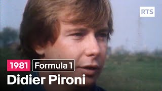 Didier Pironi  Un coeur gros comme ça 1981 [upl. by Lilaj239]